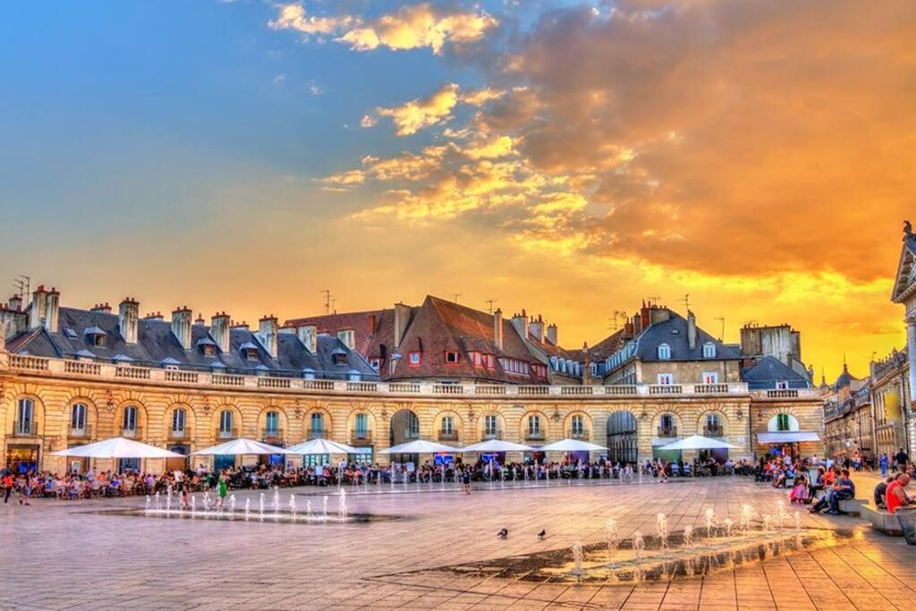 Apartament La Grotte Bourguignonne, Terrasse Exterieure Dijon Zewnętrze zdjęcie